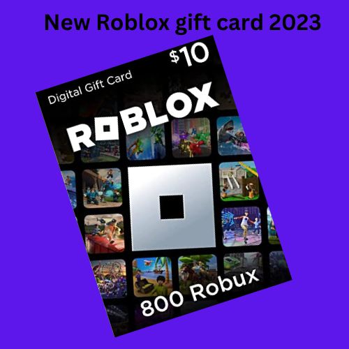 New Roblox Gift Card-2023