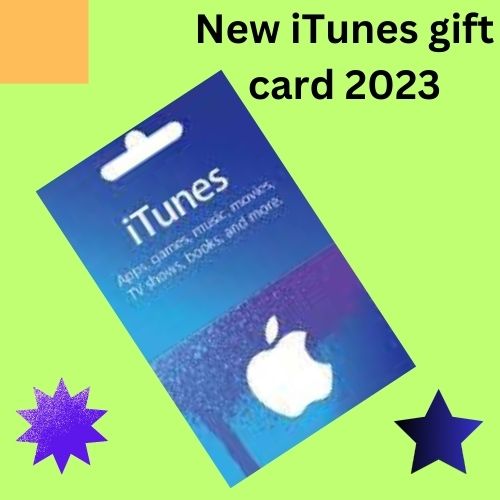 New iTunes Gift Card-2023